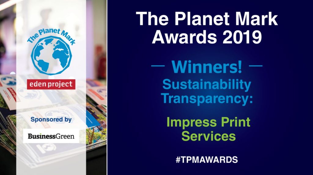 Planet Mark Awards 2019