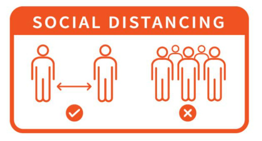 Social Distancing Floor Vinyl